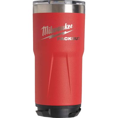 Milwaukee Packout Drinks Tumbler Red 591ml