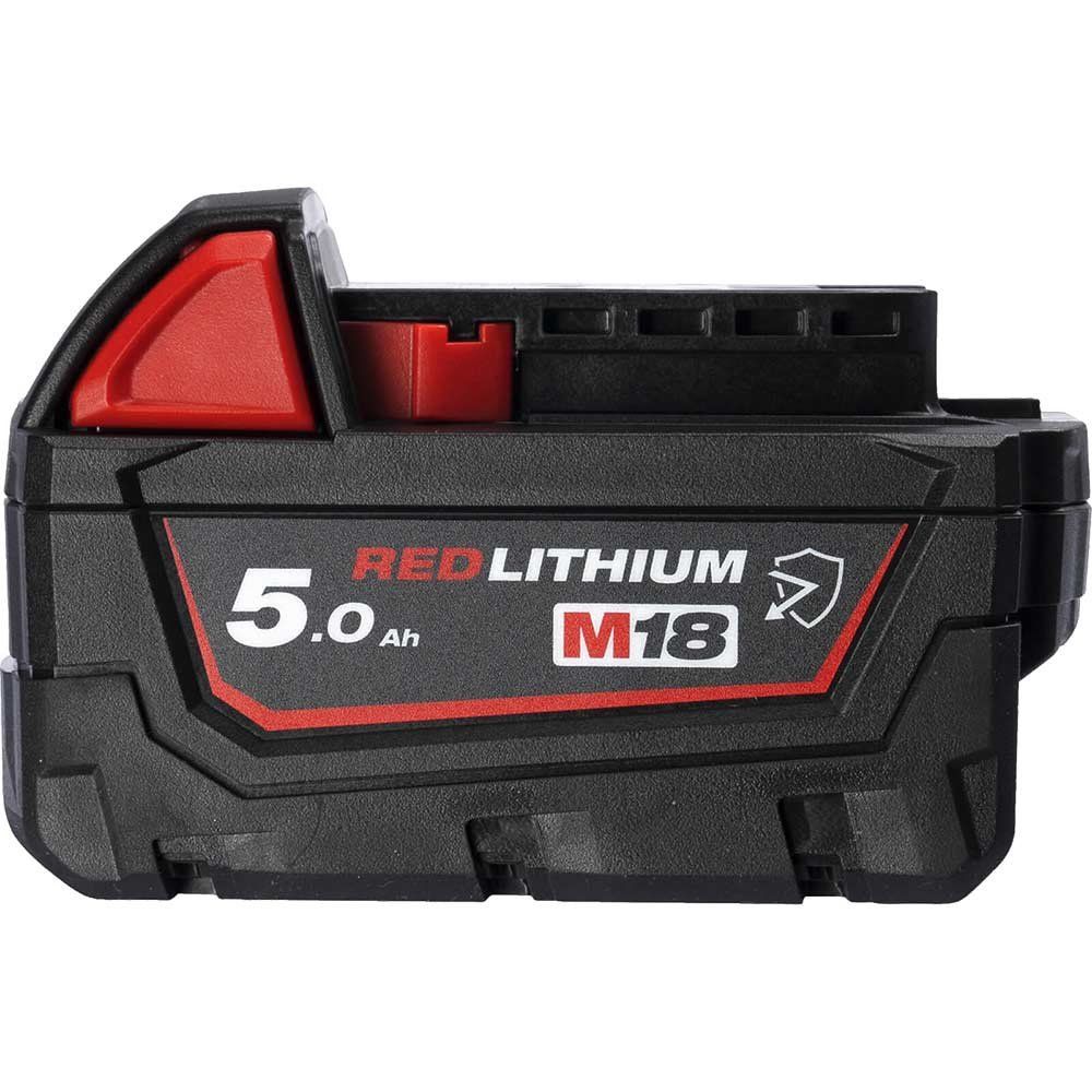 Milwaukee M18 B5-CR 18v Cordless Chemical Resistant Li-ion Battery 5ah 5ah - Image 1