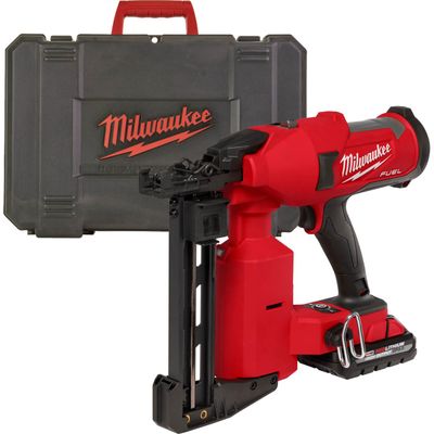Milwaukee M18 FFUS Fuel 18v Cordless Brushless Fencing Utility Stapler No Batteries No Battery Charger Case