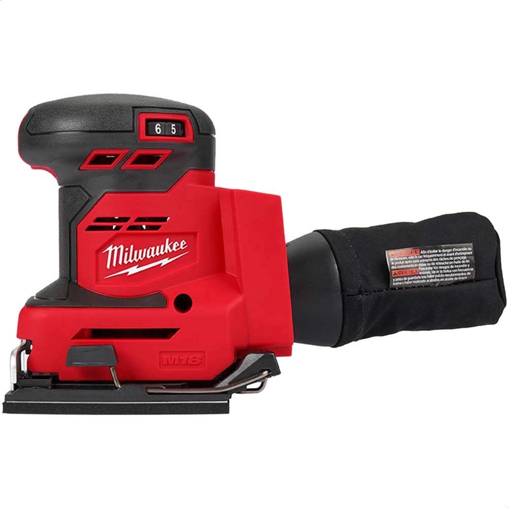 Milwaukee M18 BQSS 18v Cordless 1/4 Sheet Sander No Batteries No Battery Charger No Case - Image 1