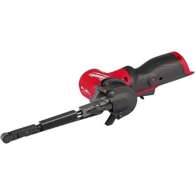Milwaukee M12 Fuel Bandfile 13Mm (Naked) C/w 2 X 60Grit Belts | 4933480960 | Euro Car Parts - Thumbnail 2
