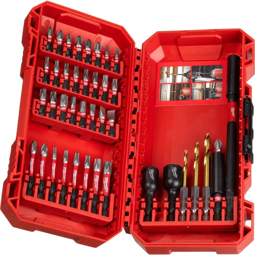 Milwaukee 48 Piece Shockwave Impact Screwdriver Bit Set - Image 1
