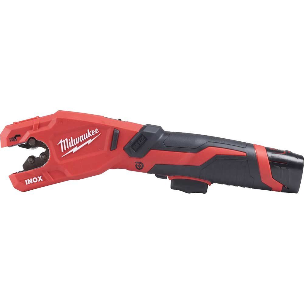 Milwaukee M12 PCSS RAPTOR 12v Cordless Stainless Steel Pipe Cutter - Image 1