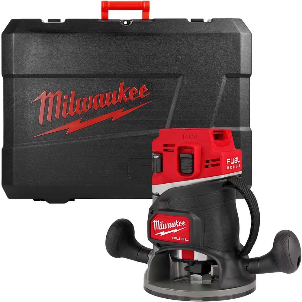 Milwaukee M18 FR12 Fuel 18v Cordless Brushless 1/2" Trim Router No Batteries No Battery Charger Case - Image 1
