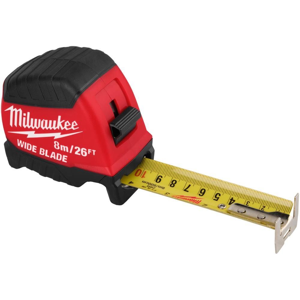 Milwaukee Wide Blade Gen 2 Tape Measure - Image 1