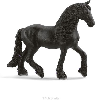 SCHLEICH Horse Club Frisian Mare Toy Figure - Black