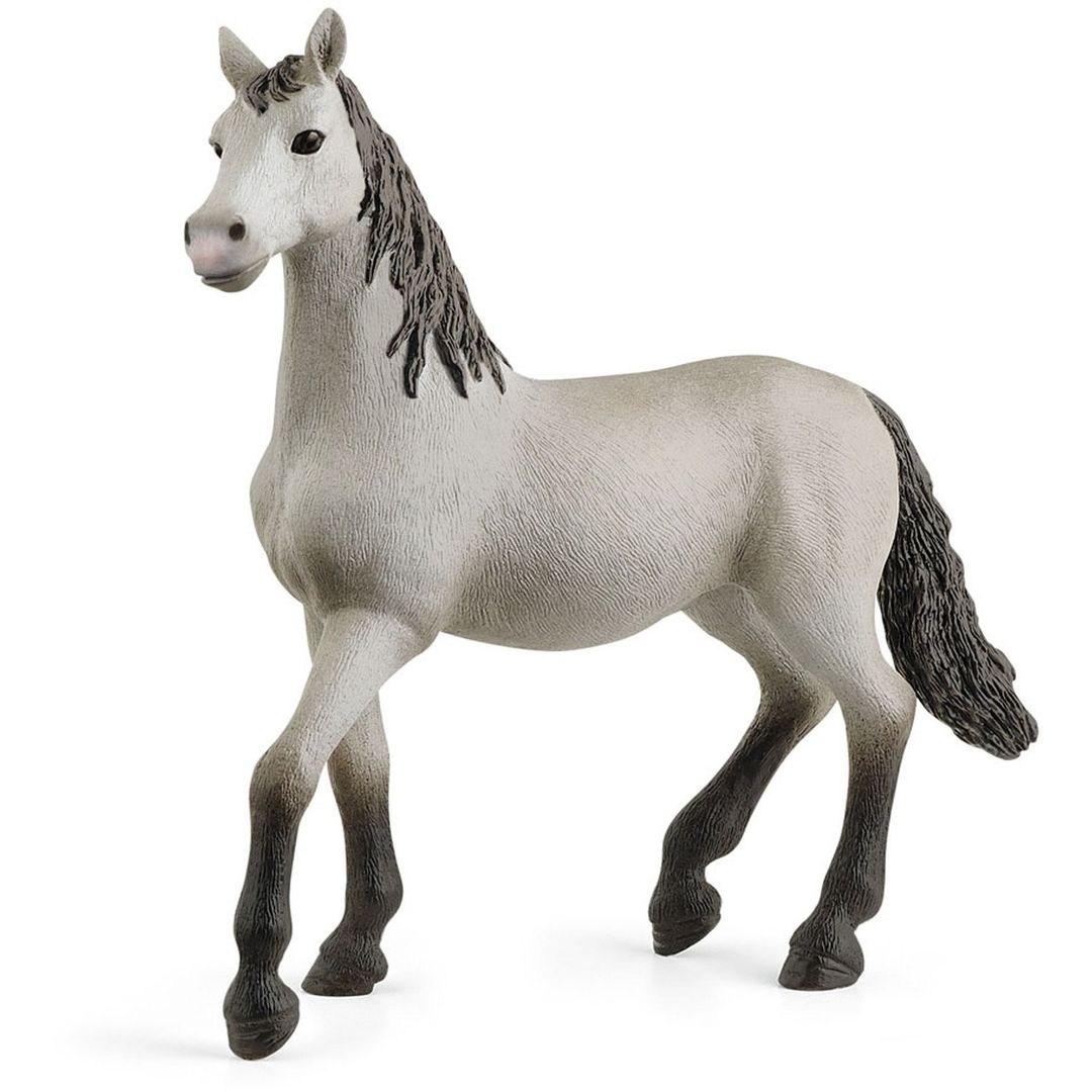SCHLEICH Horse Club Pura Raza Espanola Young Horse Toy Figure - Black - Image 1