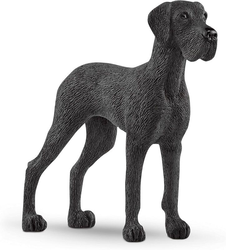 SCHLEICH Farm World Great Dane Toy Figure - 13962 - Black - Image 1
