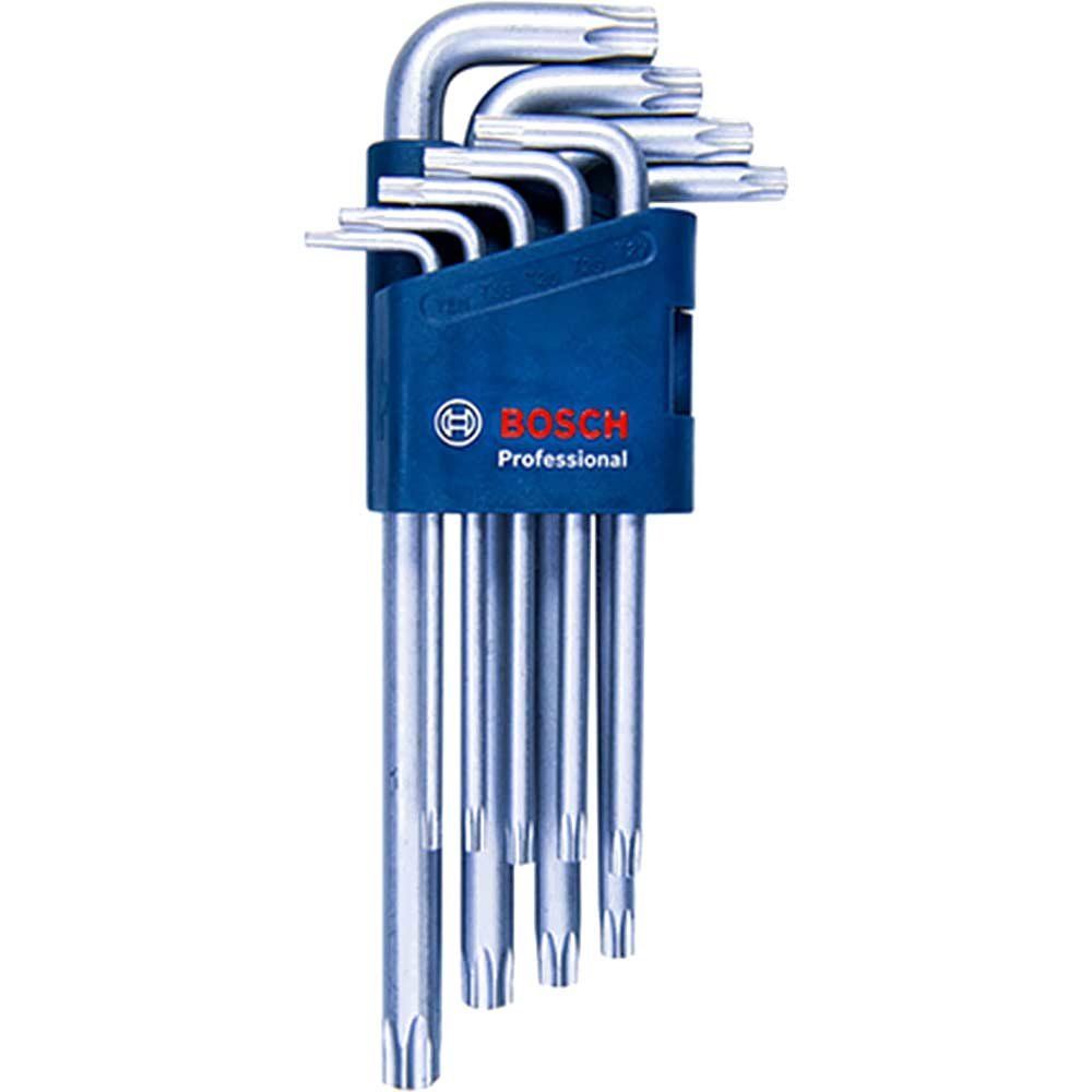 Bosch Professional 9 Piece Torx Key Set - Image 1