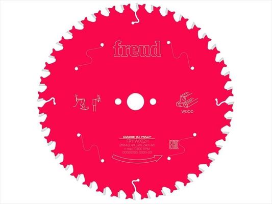 Freud F03FS09704 Wood Circular Saw Blade 184 X 16 X 2.4/1.6Mm X 40T