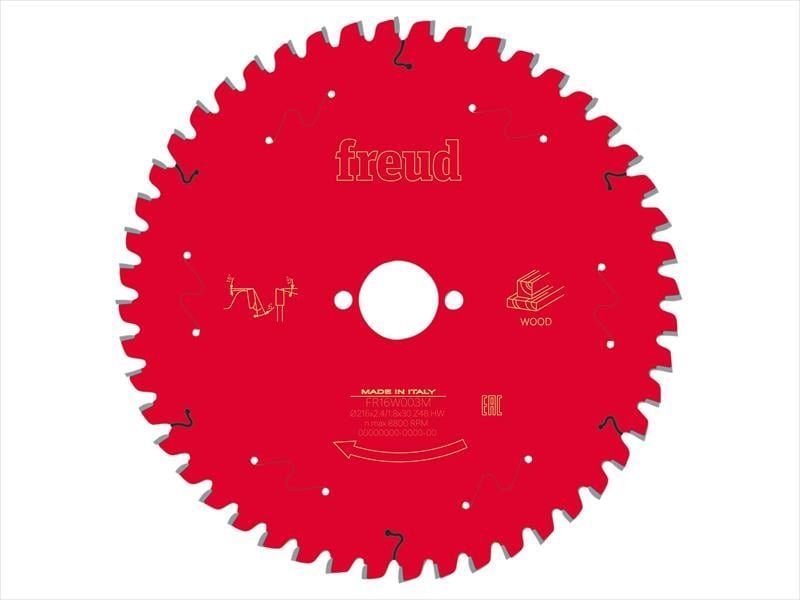Freud F03FS09750 Wood Mitre Saw Blade 216 X 30 X 2.4/1.8Mm X 48T - Image 1