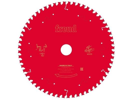 Freud F03FS09782 Wood Table Saw Blade 260 X 30 X 2.6/1.8Mm X 60T