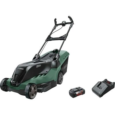Bosch ADVANCEDROTAK 36-650 36v Cordless Rotary Lawnmower 400mm 1 x 4ah Li-ion Battery Charger