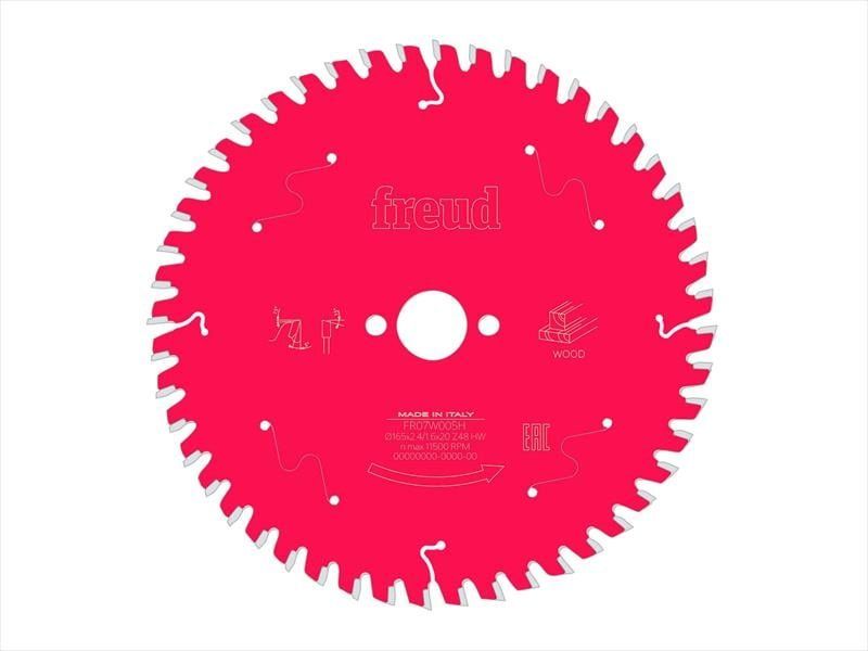 Freud F03FS10054 Wood Circular Saw Blade 165 X 20 X 1.4/1Mm X 48T - Image 1