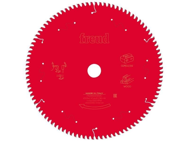 Freud F03FS10067 Wood Mitre Saw Blade 305 X 30 X 2.2/1.6Mm X 96T - Image 1