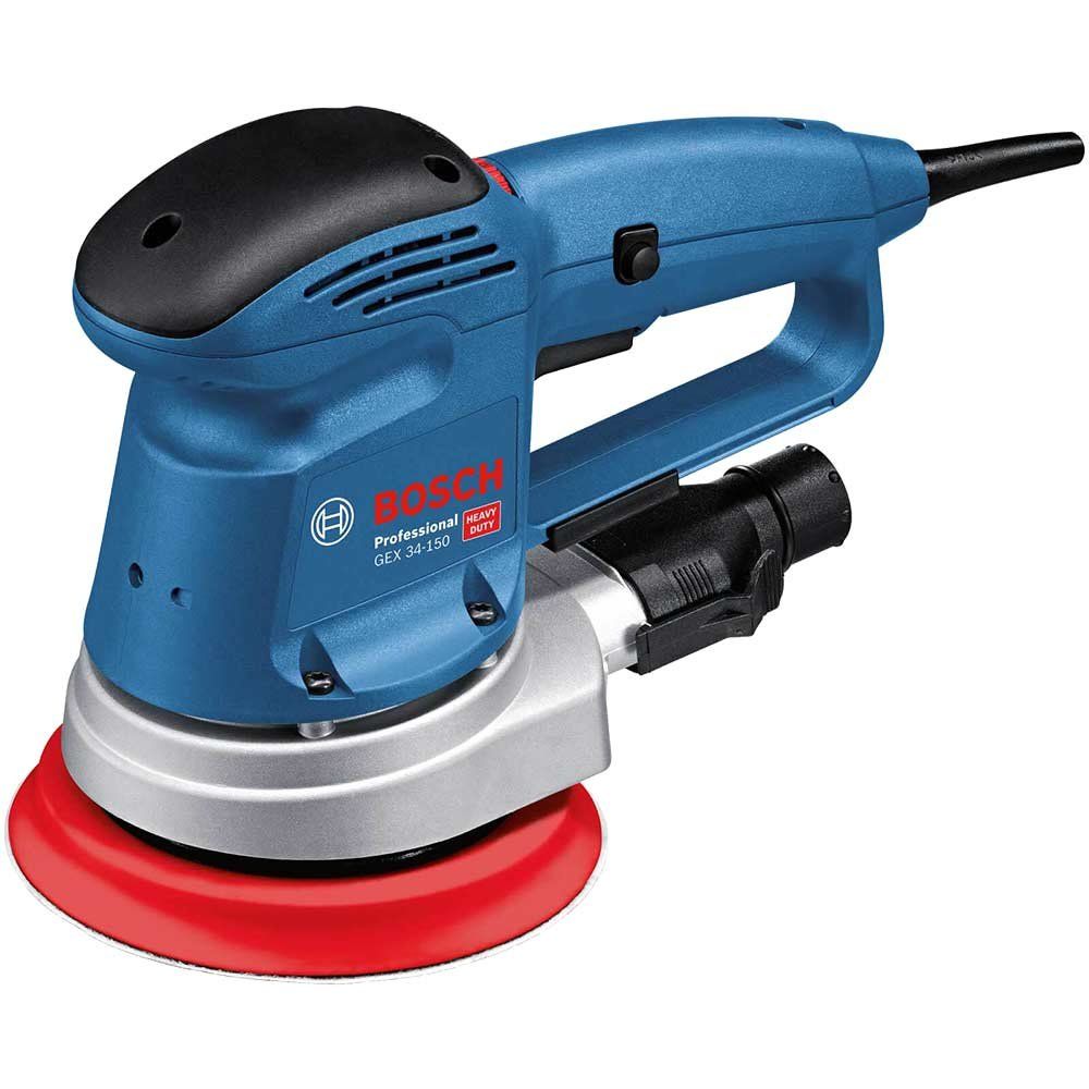 Bosch GEX 34-150 AC Random Orbital Disc Sander 150mm 110v - Image 1