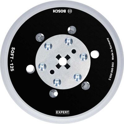 Bosch EXPERT Multihole Soft Backing Pads Universal 125mm 125mm