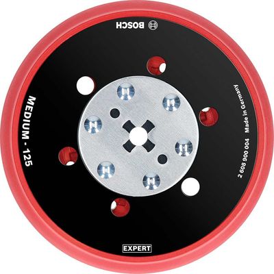 Bosch EXPERT Multihole Medium Backing Pads Universal 125mm 125mm