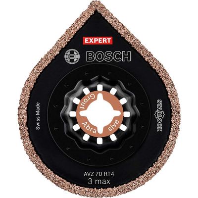 Bosch EXPERT AVZ 70 RT4 Starlock Oscillating Multi Tool Abrasive and Grout Removal Blade 70mm Pack of 10
