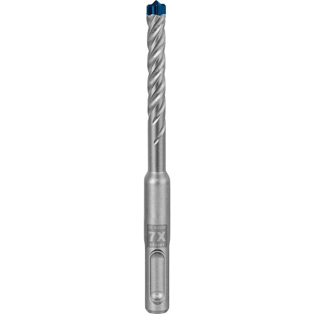 Bosch EXPERT 7X 4 Cutter Head 3X Life SDS Plus Masonry Drill Bit 7mm 115mm Pack of 1 - Image 1