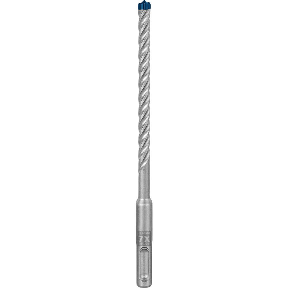 Bosch EXPERT 7X 4 Cutter Head 3X Life SDS Plus Masonry Drill Bit 7mm 165mm Pack of 1 - Image 1
