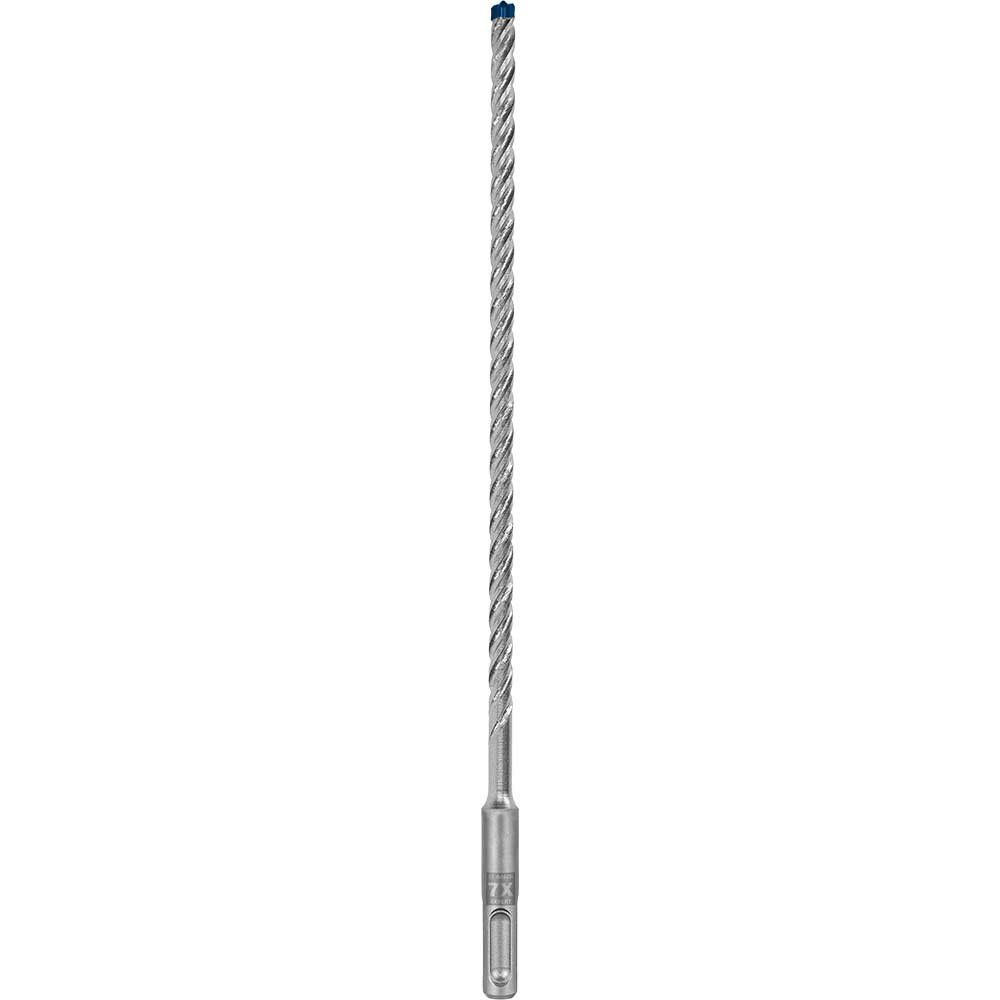 Bosch EXPERT 7X 4 Cutter Head 3X Life SDS Plus Masonry Drill Bit 7mm 265mm Pack of 1 - Image 1