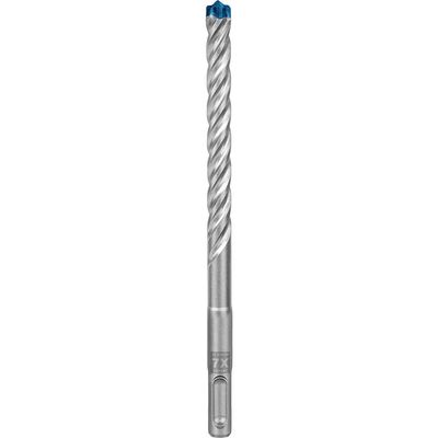 Bosch EXPERT 7X 4 Cutter Head 3X Life SDS Plus Masonry Drill Bit 10mm 165mm Pack of 10