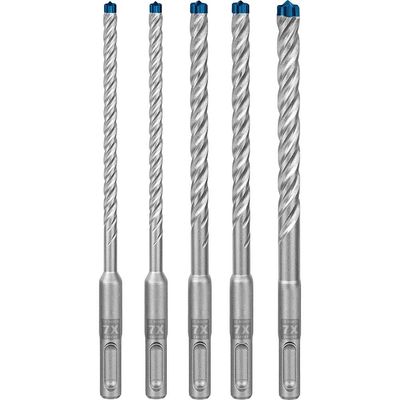 Bosch EXPERT 5 Piece 7X SDS Plus Masonry Drill Bit Set