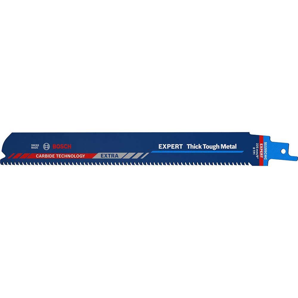 Bosch EXPERT S1155CHC Thick Tough Metal Cutting Reciprocating Sabre Saw Blades 225mm Pack of 10 - Image 1