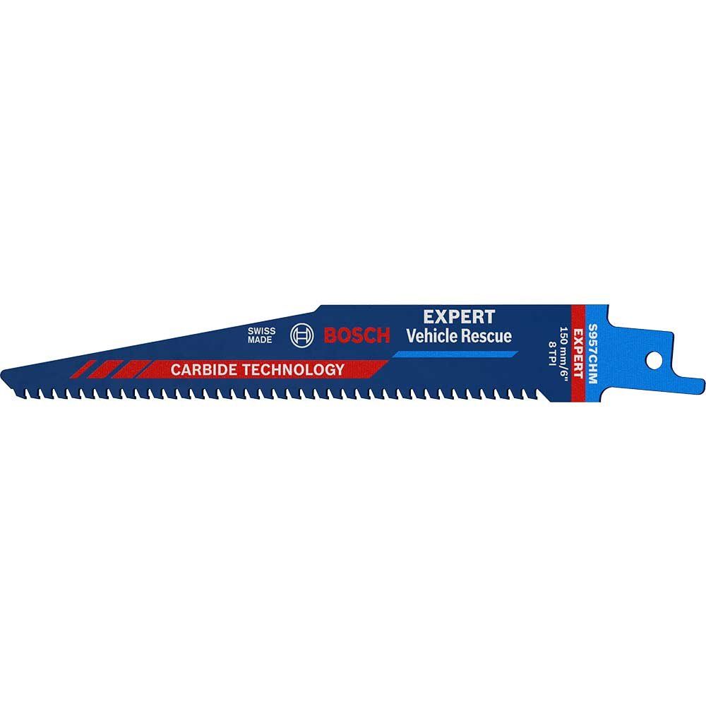 Bosch EXPERT S957CHM Vehicle Rescue Reciprocating Sabre Saw Blades 150mm Pack of 10 - Image 1