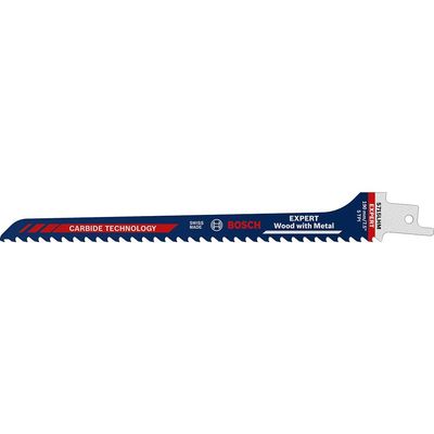 Bosch EXPERT S715LHM Tough Metal Embedded Wood Reciprocating Sabre Saw Blades 190mm Pack of 1