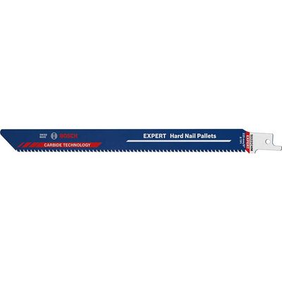 Bosch EXPERT S1122CHM Hard Nail Pallet Reciprocating Sabre Saw Blades 225mm Pack of 10
