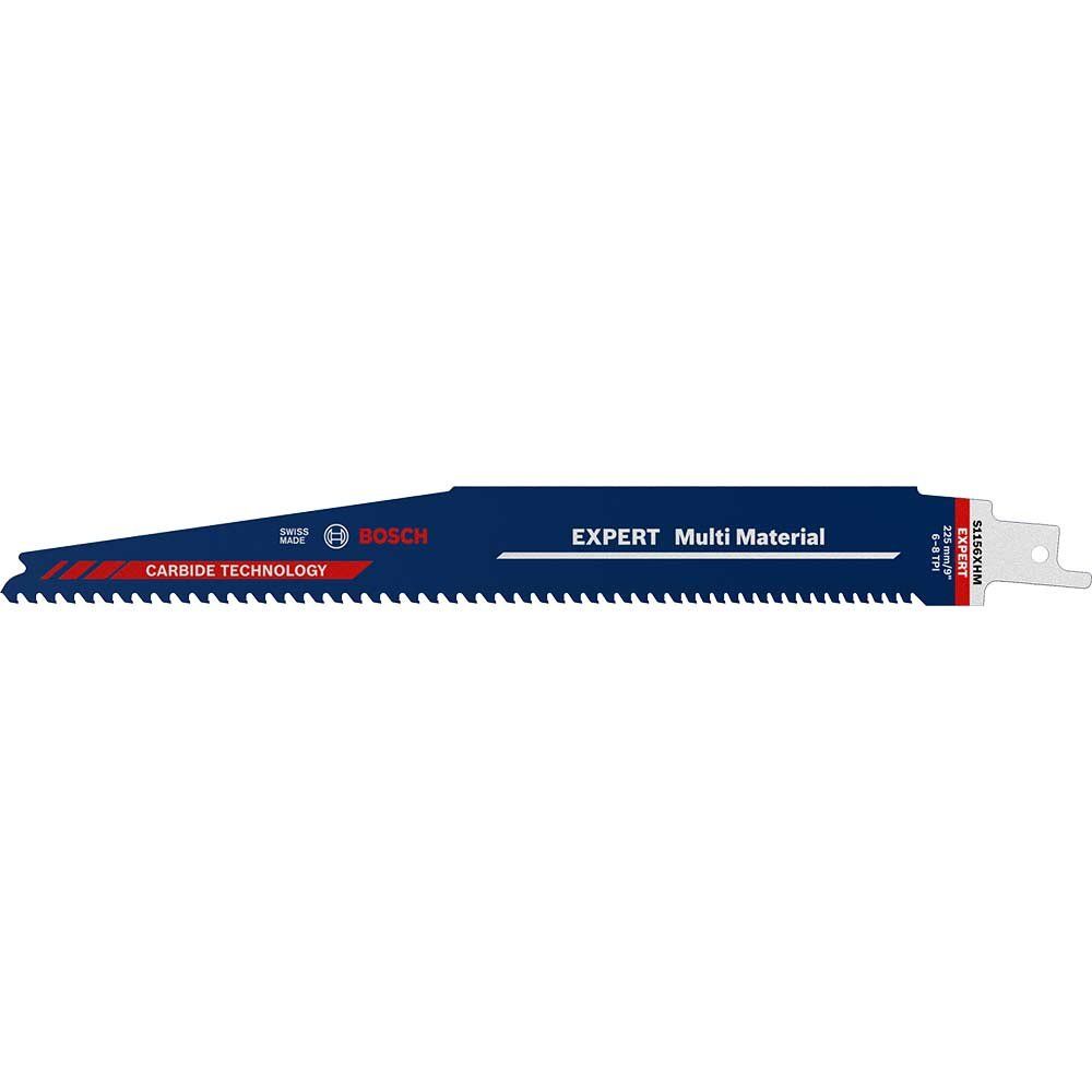 Bosch Expert S1156XHM Multi Material Reciprocating Sabre Saw Blades 225mm Pack of 1 - Image 1