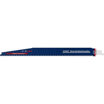 Bosch EXPERT S1267XHM Tough Metal Embedded Wood Reciprocating Sabre Saw Blades 300mm Pack of 1