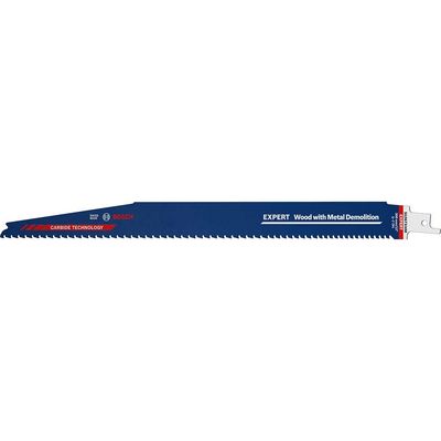 Bosch EXPERT S1267XHM Tough Metal Embedded Wood Reciprocating Sabre Saw Blades 300mm Pack of 10