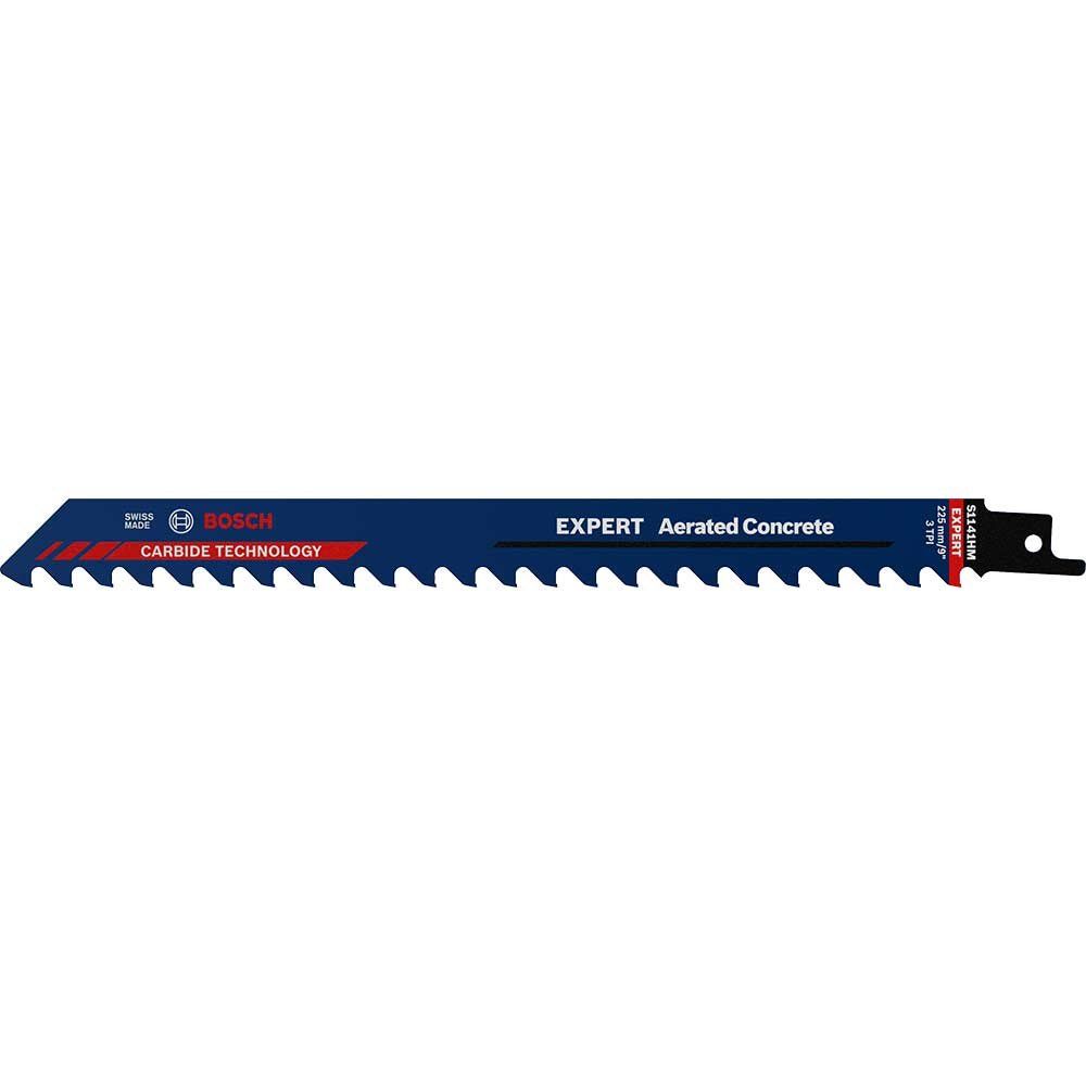Bosch EXPERT S1141HM Aerated Concrete Reciprocating Sabre Saw Blades 225mm Pack of 1 - Image 1