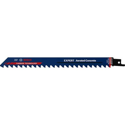 Bosch EXPERT S1141HM Aerated Concrete Reciprocating Sabre Saw Blades 225mm Pack of 1