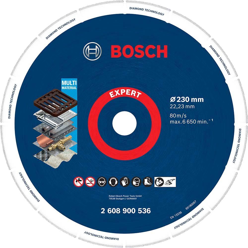 Bosch EXPERT Diamond Metal Cutting Disc 230mm - Image 1