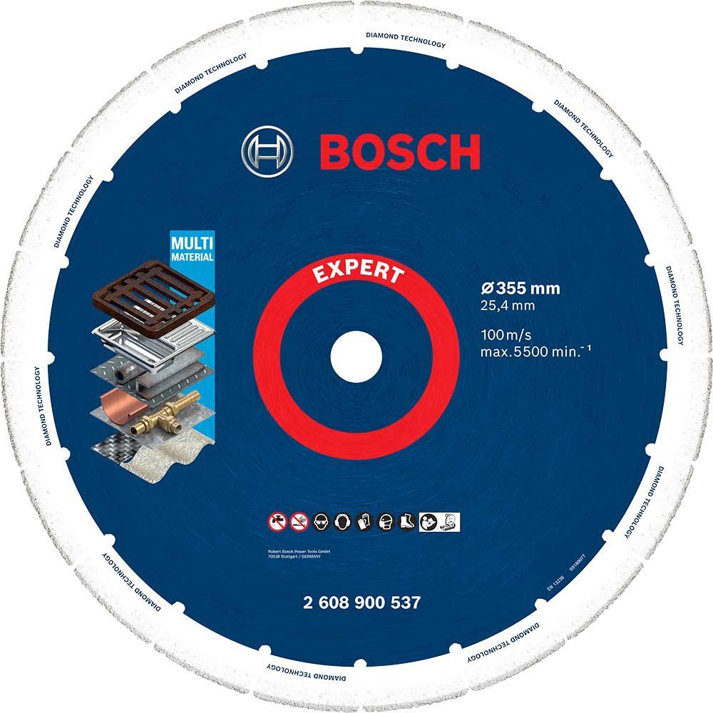 Bosch EXPERT Diamond Metal Cutting Disc 355mm - Image 1