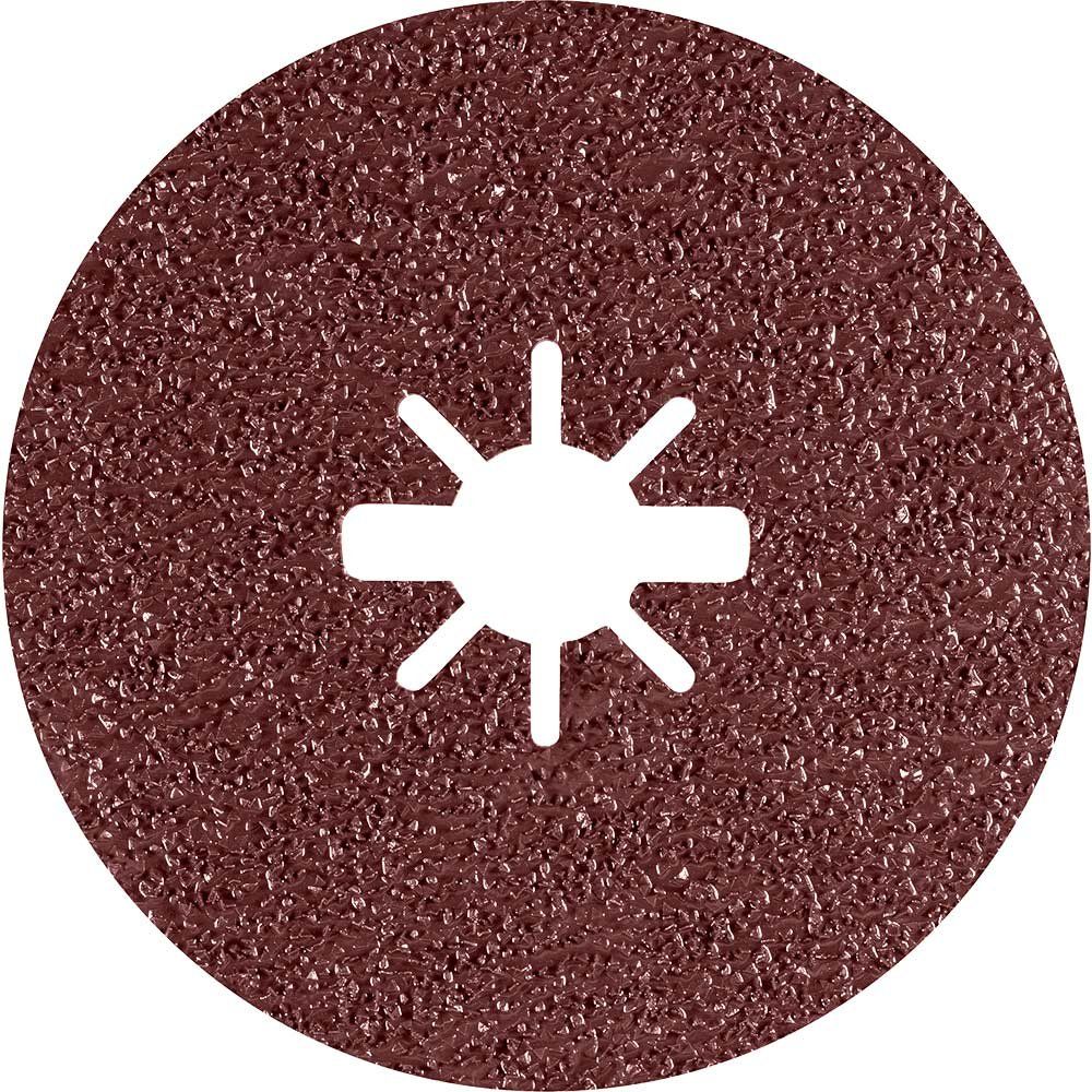Bosch EXPERT R781 Prisma Ceramic X LOCK Fibre Disc 115mm 115mm 36g Pack of 5 - Image 1