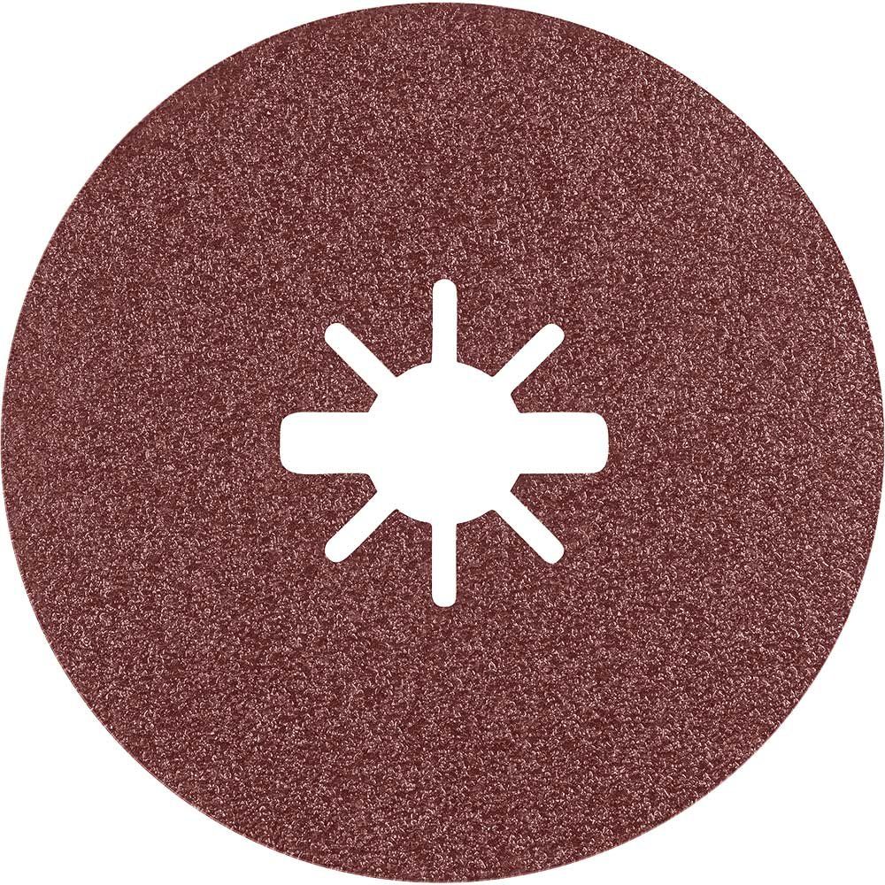 Bosch EXPERT R781 Prisma Ceramic X LOCK Fibre Disc 115mm 115mm 80g Pack of 5 - Image 1