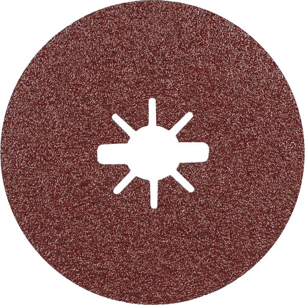 Bosch EXPERT Prisma Ceramic X LOCK Fibre Disc 125mm 125mm 60g Pack of 5 - Image 1
