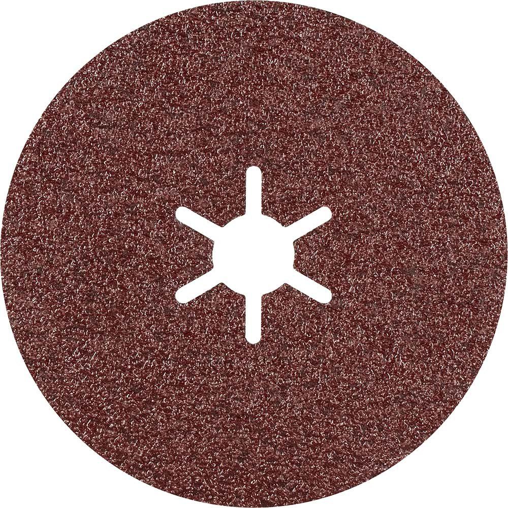 Bosch EXPERT R781 Prisma Ceramic Fibre Disc 100mm 100mm 80g Pack of 25 - Image 1