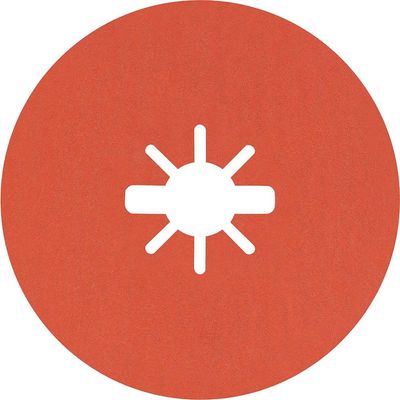 Bosch EXPERT R782 Prisma Ceramic X LOCK Fibre Disc 115mm 115mm 60g Pack of 5