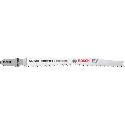 Bosch EXPERT T308 BF Hard Wood Cutting Jigsaw Blades