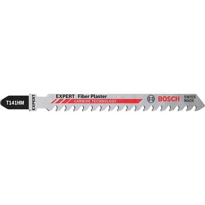 Bosch EXPERT T141HM Fiber Plaster Jigsaw Blades Pack of 3