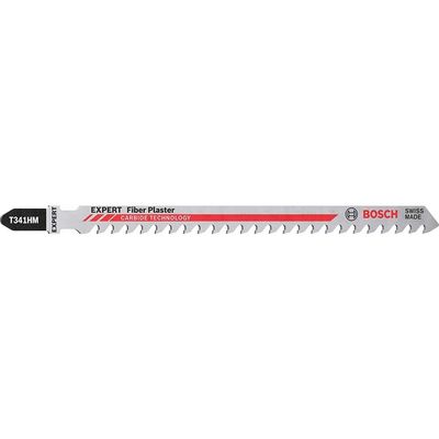 Bosch EXPERT T341HM Fiber Plaster Jigsaw Blades Pack of 3