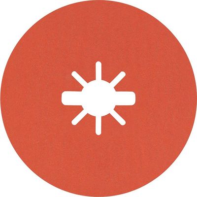 Bosch EXPERT R782 Prisma Ceramic X LOCK Fibre Disc 115mm 115mm 80g Pack of 5