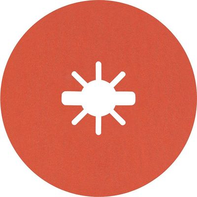 Bosch EXPERT R782 Prisma Ceramic X LOCK Fibre Disc 115mm 115mm 120g Pack of 5
