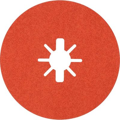 Bosch EXPERT R782 Prisma Ceramic X LOCK Fibre Disc 125mm 125mm 60g Pack of 5